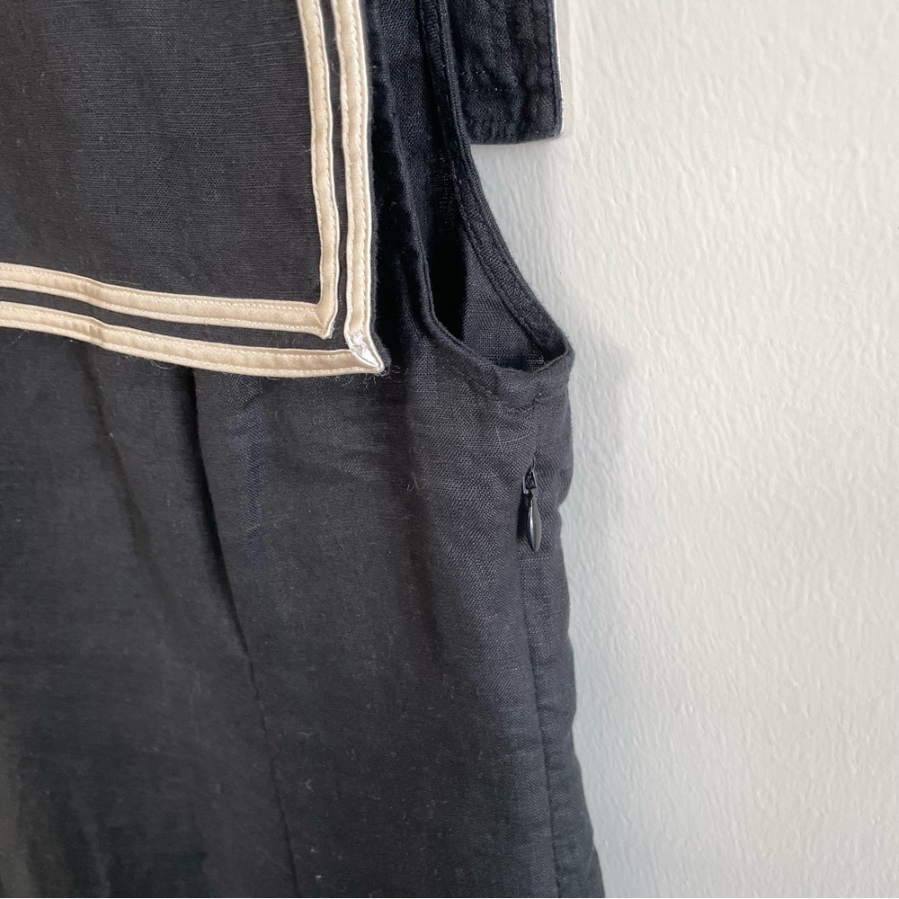 Doen Monroe Linen Sailor Mini Dress size 6 - Picture 12 of 13